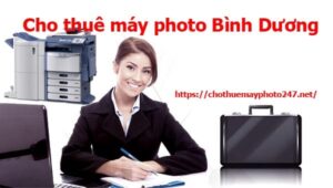 cho thuê máy photo Bình Dương