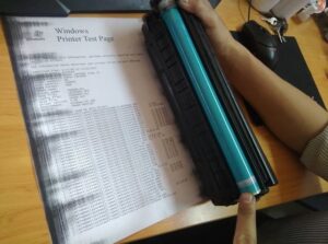 Biểu hiện của máy photocopy bị lem mực