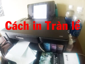 cách in tràn lề