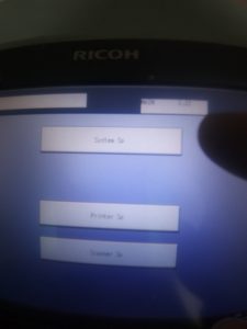 Cách chỉnh mực máy photocopy Ricoh - chọn Sp System