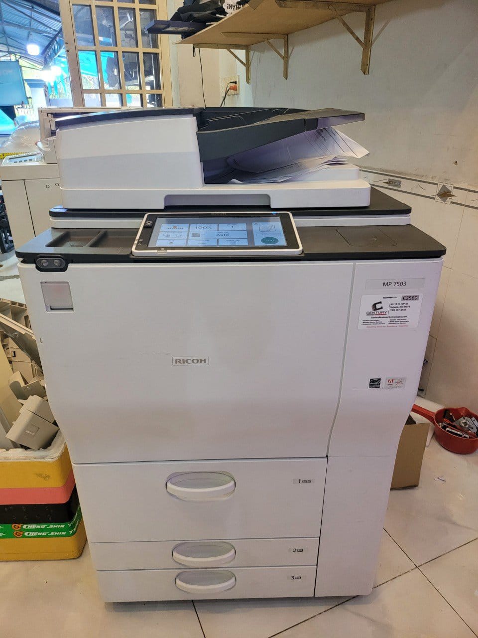 Máy Photocopy Ricoh Mp 7503 (3)